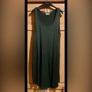 Leith Dark Green Midi Dress